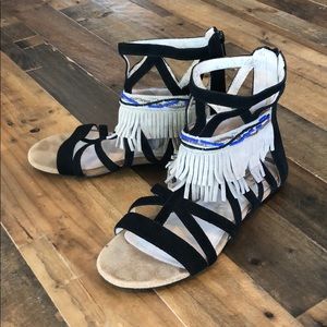 Gladiator leather sandals